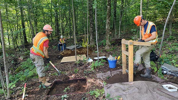Pike Hill Mine, Corinth: Archaeology Assistance